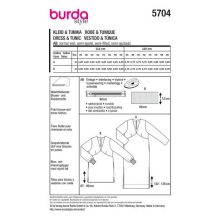 Burda szabásminta - 5704