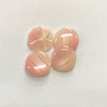 Gomb alulvarrós, 17 mm (26-os), rózsaszín