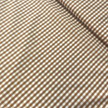 Puplin barna kockás