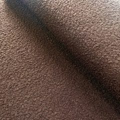 Boucle (buklé) kabátszövet barna