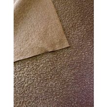 Boucle (buklé) kabátszövet barna