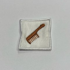 Ovis felvarró 3x3 cm fésű