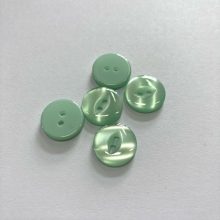 Gomb kétlyukú, 13 mm (20-as), menta