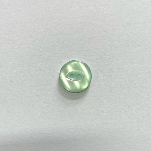 Gomb kétlyukú, 13 mm (20-as), menta