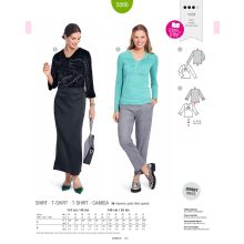 Burda szabásminta - 5886