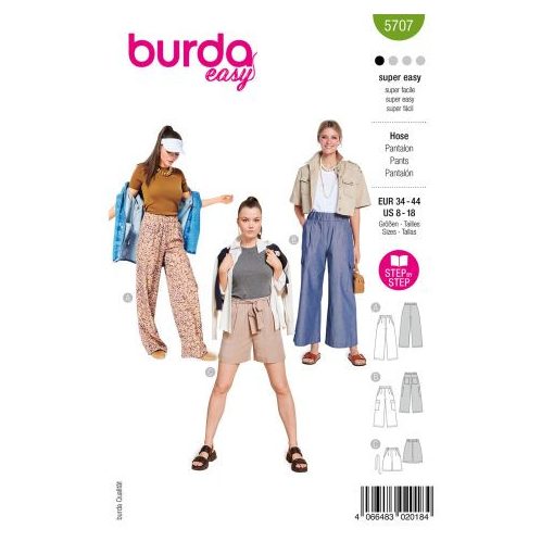 Burda szabásminta - 5707