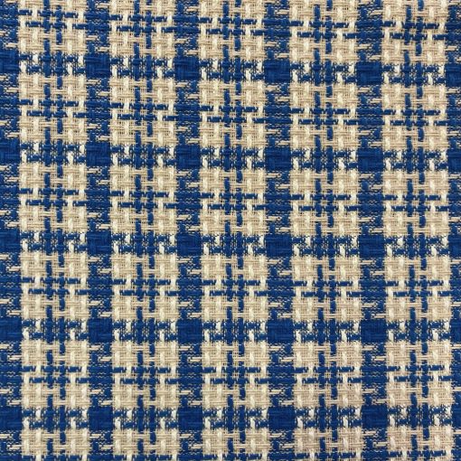 Chanel szövet kék-drapp