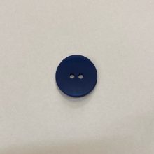 Gomb kétlyukú, 20 mm (32-es), kék