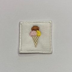 Ovis felvarró 3x3 cm fagyi