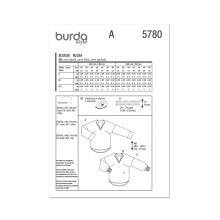 Burda szabásminta - 5780