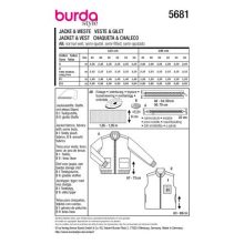 Burda szabásminta - 5681