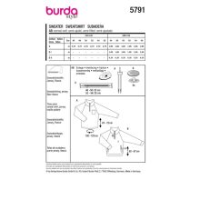 Burda szabásminta - 5791