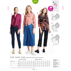 Burda szabásminta - 5873