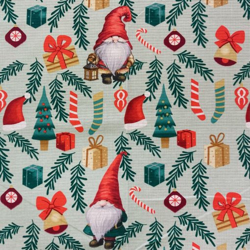 Karácsonyi darázsszövet hármas panel