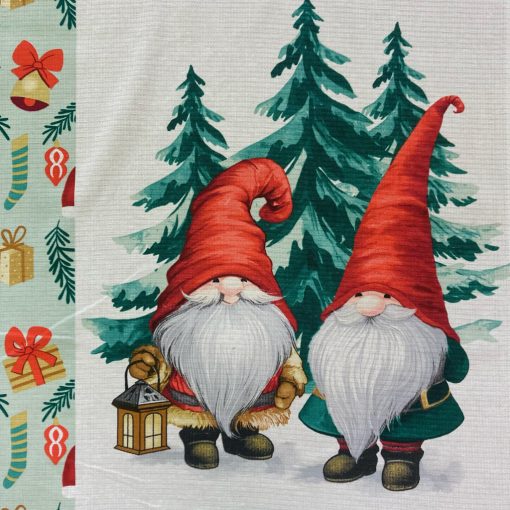 Karácsonyi darázsszövet hármas panel