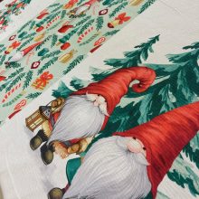 Karácsonyi darázsszövet hármas panel