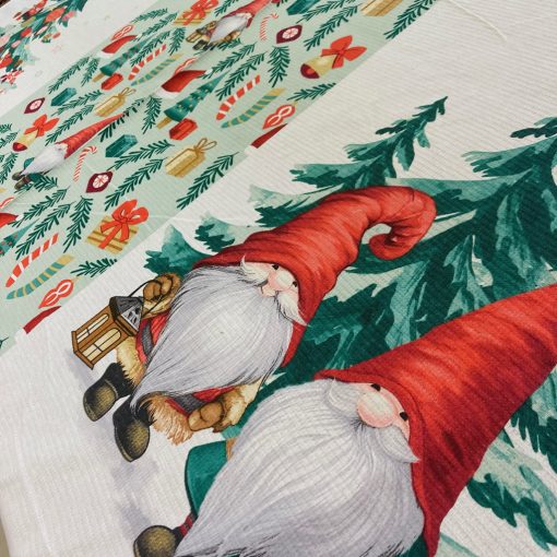 Karácsonyi darázsszövet hármas panel