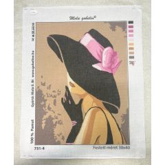 Mola gobelin 751-4 kalapos hölgy