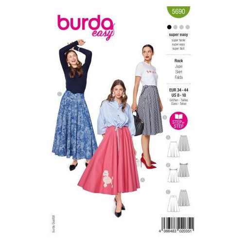 Burda szabásminta - 5690