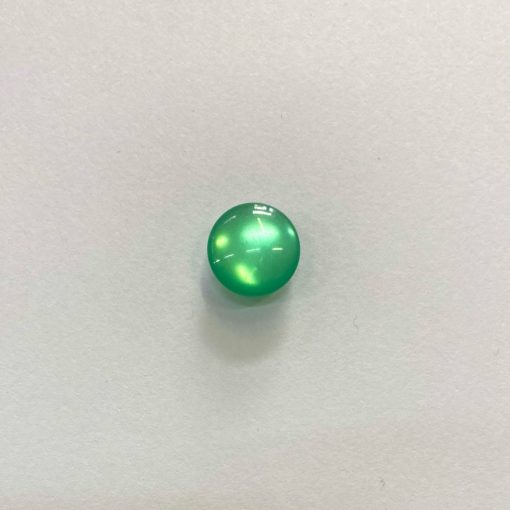 Gomb alulvarrós, 11 mm (18-as), zöld