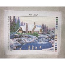 Mola gobelin 283 téli ház