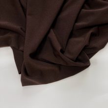 Poliészter jersey sötétbarna