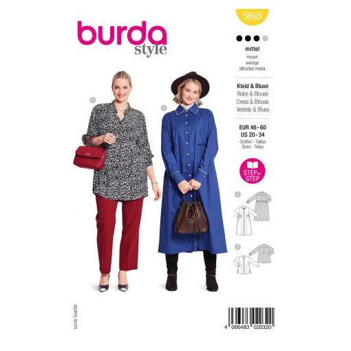 Burda szabásminta - 5693