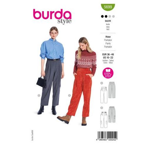Burda szabásminta - 5699
