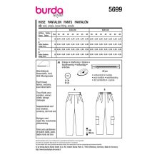 Burda szabásminta - 5699