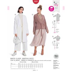 Burda szabásminta - 5883