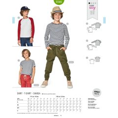 9346 Gyerek szabásminta