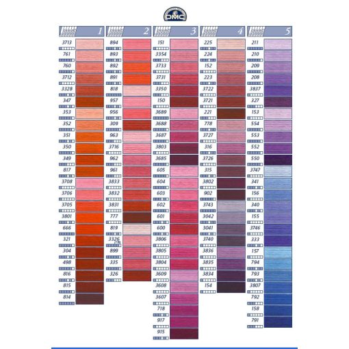 DMC Mouliné osztott hímzőfonal 3860