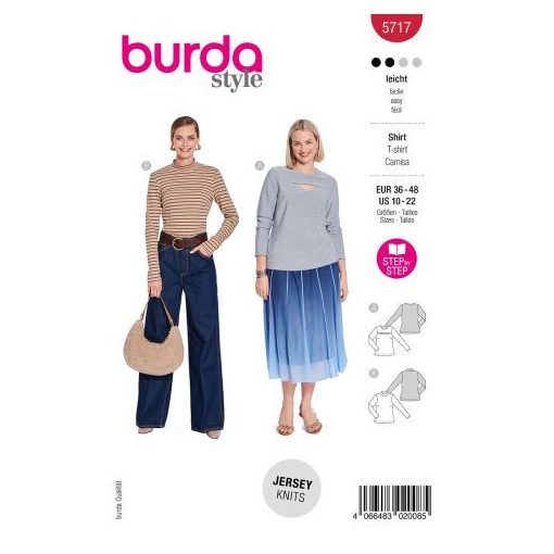 Burda szabásminta - 5717