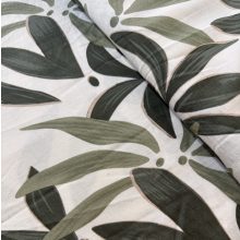 Lenhatású szövet nagy zöld virág