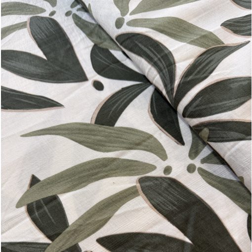 Lenhatású szövet nagy zöld virág