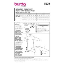Burda szabásminta - 5679