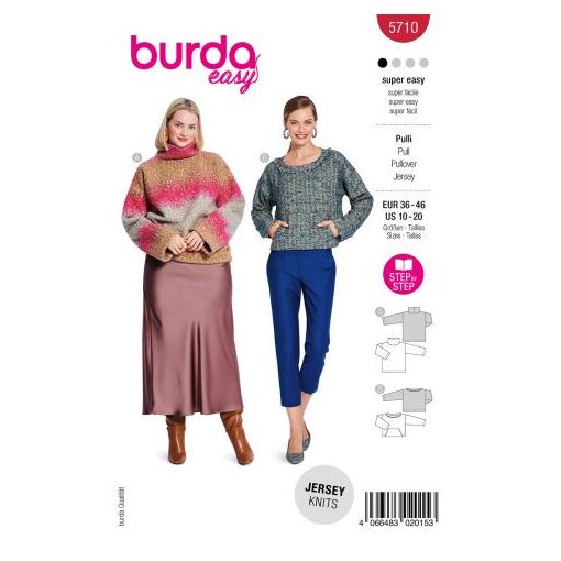 Burda szabásminta - 5710