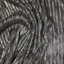 Plisszé foil, fényes ezüst