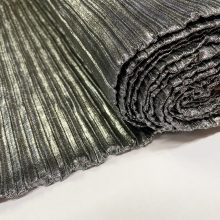 Plisszé foil, fényes ezüst