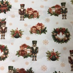 Karácsonyi pamutvászon diótörő 