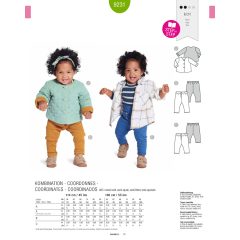 9231 Gyerek szabásminta