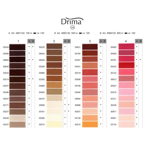 Drima cérna 245 (500m)