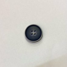 Gomb négylyukú, 20 mm (32-es), sötétkék