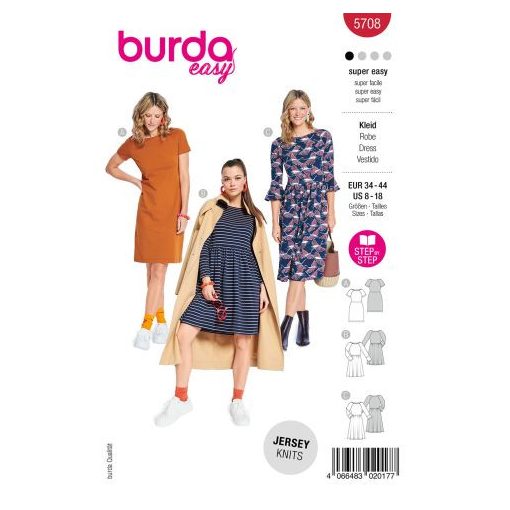 Burda szabásminta - 5708