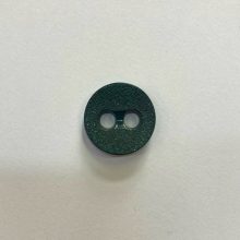 Gomb kétlyukú, 20 mm (32-es), sötétzöld