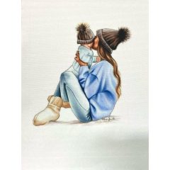 Nyomott mintás panel A5 méret