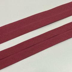 Pamut ferdepánt bordó 3 cm