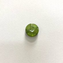 Gomb alulvarrós, 13 mm (20-as), zöld