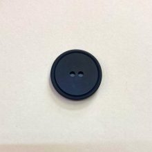 Gomb kétlyukú, 23 mm (36-os), sötétkék