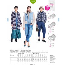 Burda szabásminta - 5855